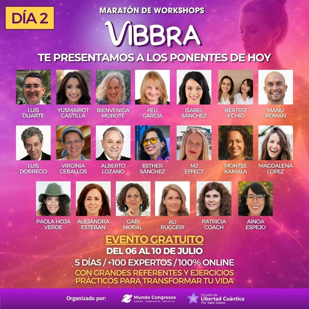 No te pierdas mañana mi workshop práctico (es gratis)